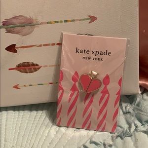 Kate spade ♠️ birthday pin 🎂